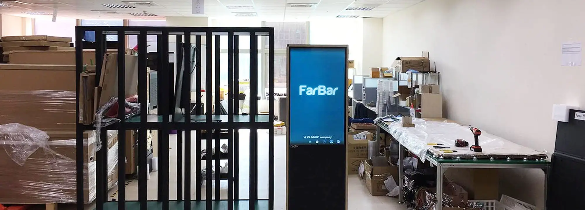 FarBar廣告機-自有組裝工廠